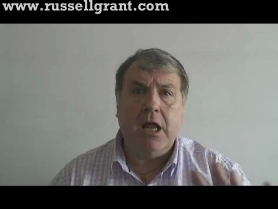 Russell Grant Video Horoscope Aquarius May Wednesday 1st 2013 www.russellgrant.com