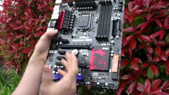 MSI Z77A-GD65 GAMING Motherboard Unboxing & Overview