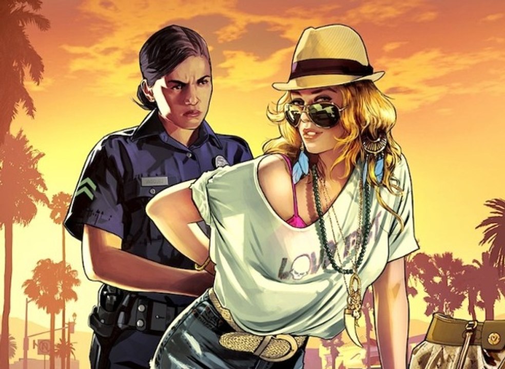Grand Theft Auto V - Michael, Franklin and Trev...