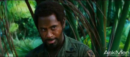 Robert Downey Jr. Tropic Thunder Video