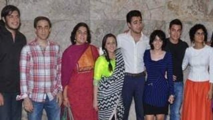 Aamir Khan & Juhi Chawla @ Qayamat Se Qayamat Tak special screening