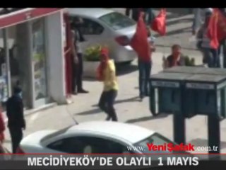 Mecidiyeköy'de olaylı 1 Mayıs