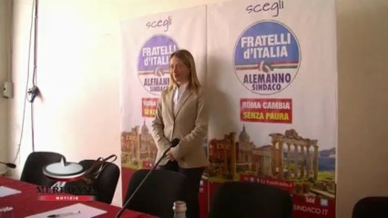 Download Video: Accordo fatto tra Alemanno e Fratelli D'Italia, centrodestra unito per il Campidoglio