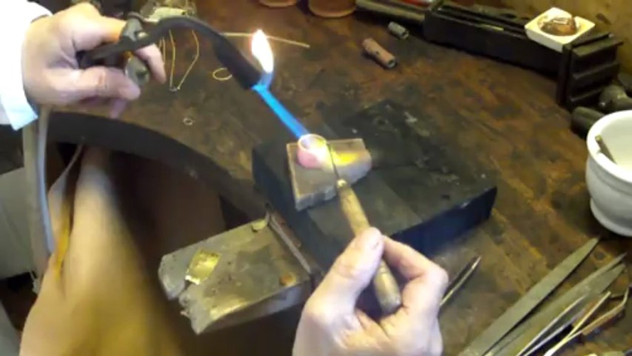 soudure d'une bague