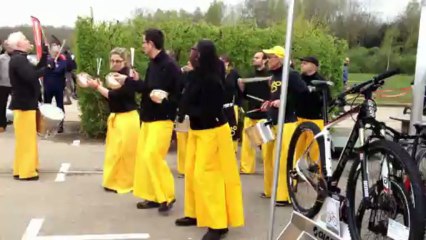 Diagonale du Doubs : Animation au village