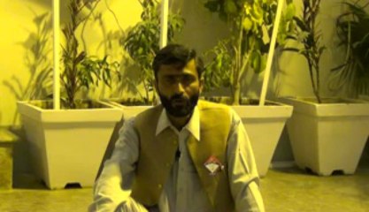 MQM Candidate Ghulam Nabi Azaad NA 20