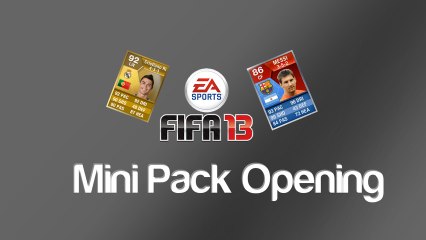 FUT 13 Mini Pack Opening