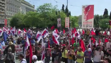 Griegos llaman a huelga