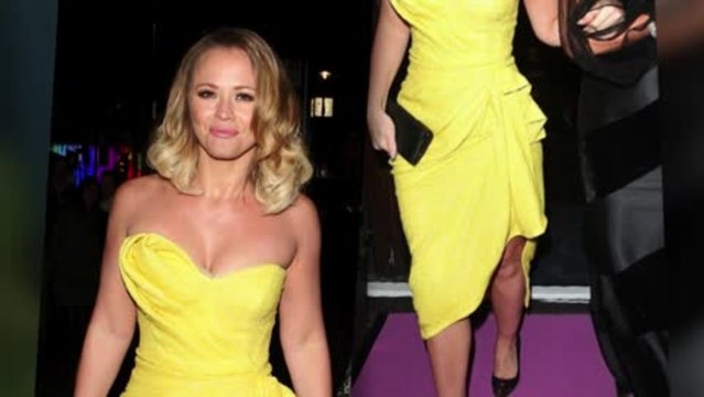 Kimberley Walsh Flaunts Her Curves at London Charity Event