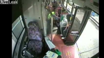 Hero bus driver saves passenger's life