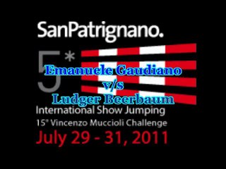 Emanuele Gaudiano vs Ludger Beerbaum San Patrignano 2011 avi