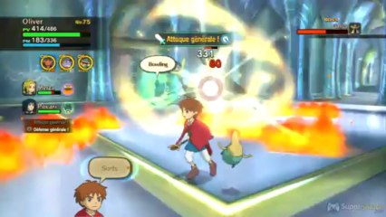 Ni No Kuni : La Vengeance de la Sorcière Céleste - Le combat contre Gallus