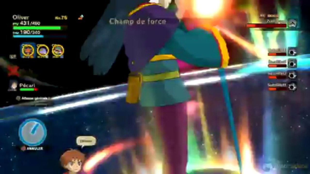 Ni No Kuni : La Vengeance de la Sorcière Céleste - Le combat contre la constellation