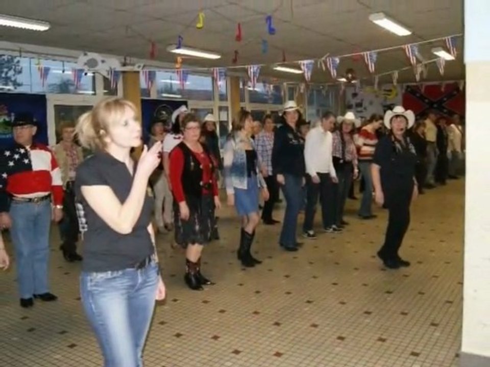 Soirée Partage 06.04.2013  -  COWBOY  HAT  DANCERS