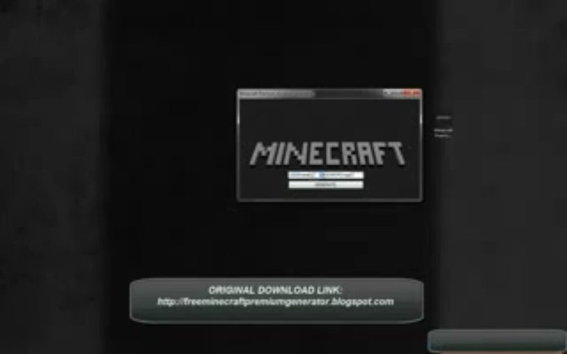 Minecraft Premium Account Generator! 2013! New Accounts! Download For Free! Legit