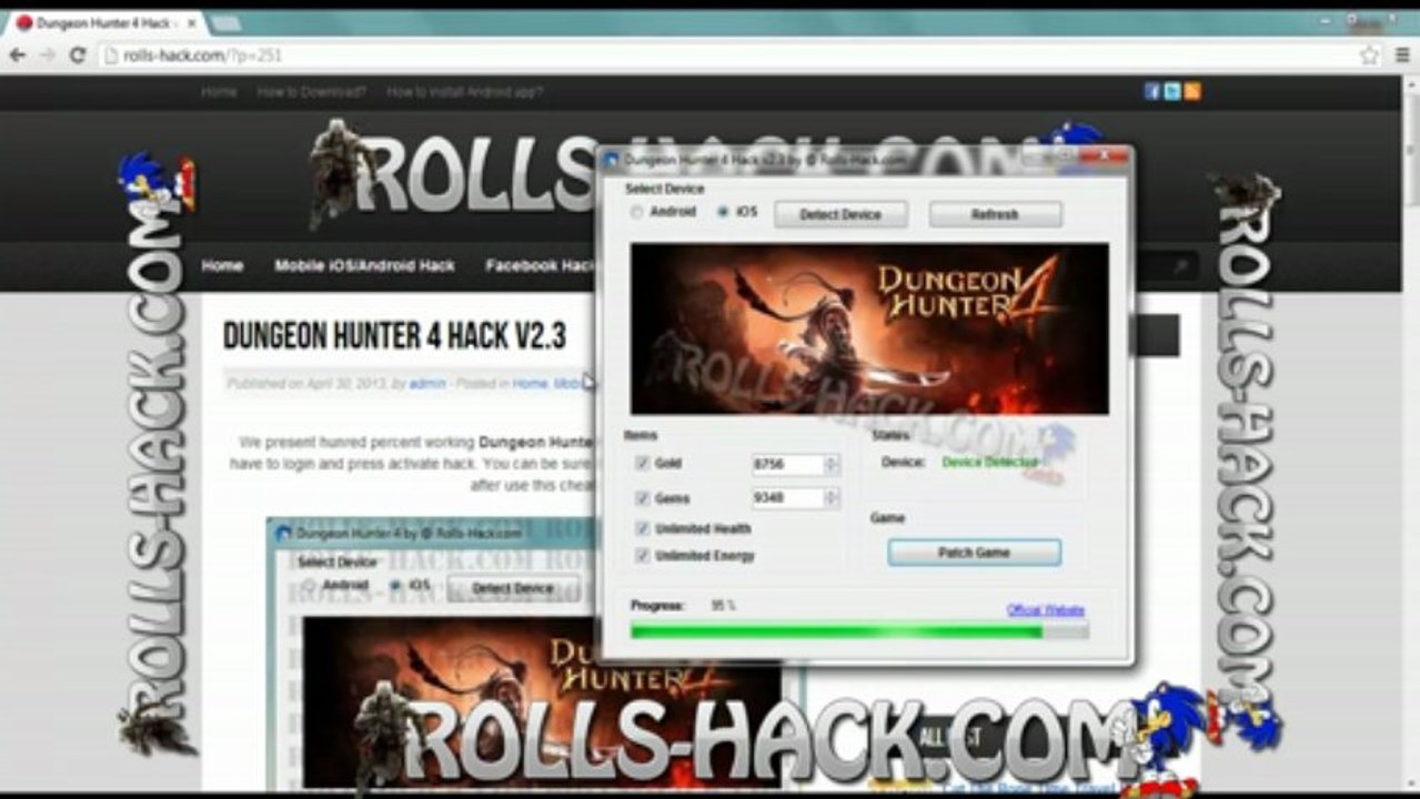 Dungeon Hunter 4 Hack v2.3