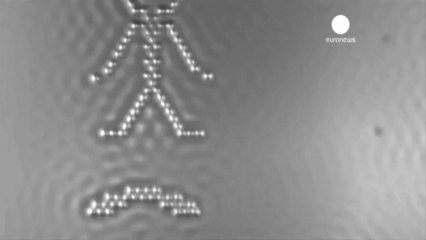 Atoms take the lead in world's tiniest movie