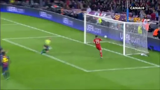 Barcelone 0 - 1 Bayern Munich # Robben