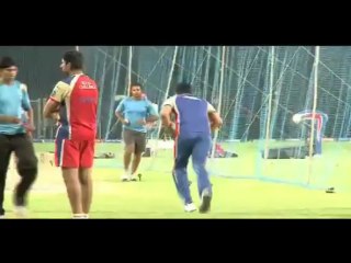 Royal Challengers Bangalore practice session