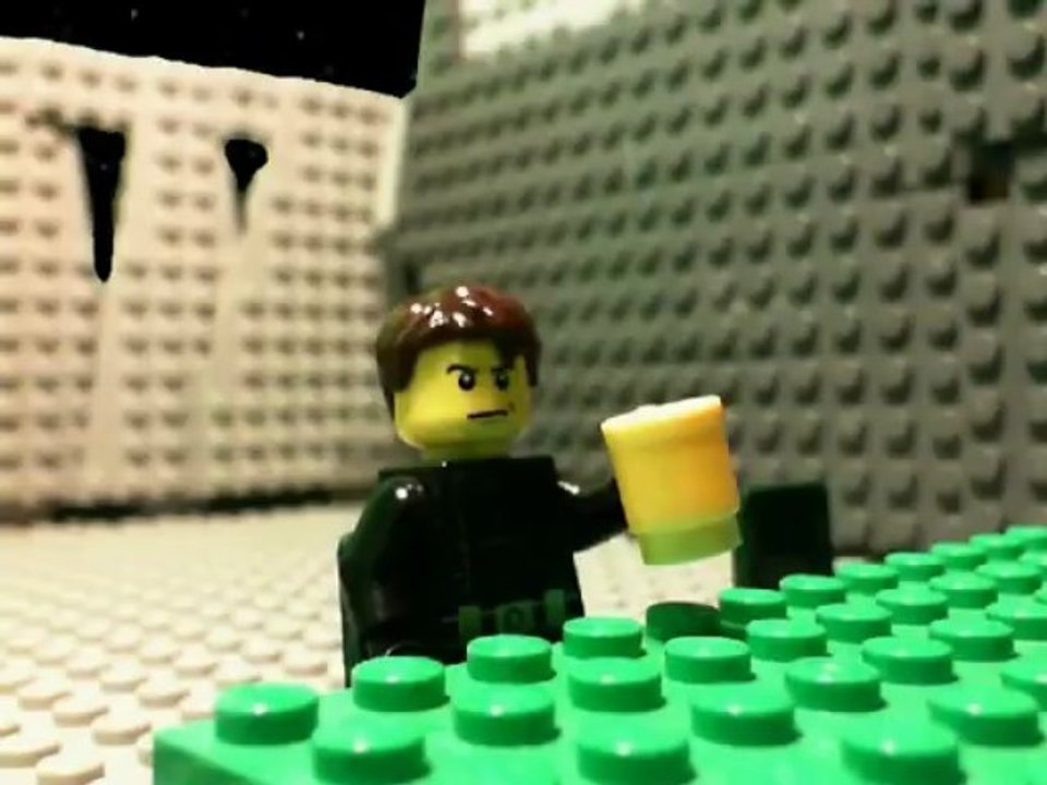 Lego stop motion-gag