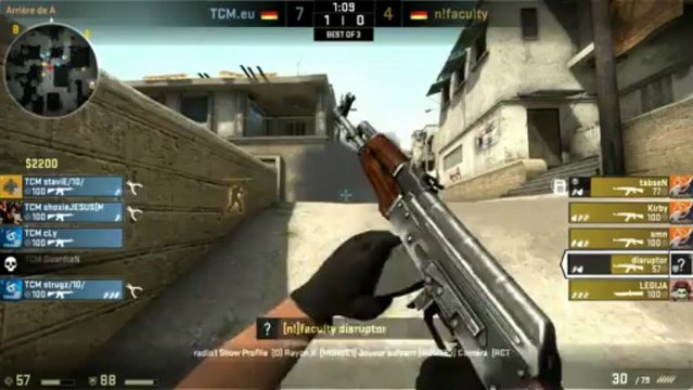 SLTV StarSeries - n!faculty vs TCM - de_dust2