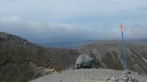 Panoramique dans le parc des volcans de Tougariro.