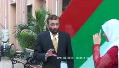 MQM Candidate Dr Farooq Sattar bhai NA 249