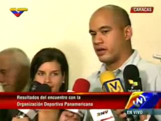 Visita del Presidente de la ODEPA, Mario Vásquez a Venezuela