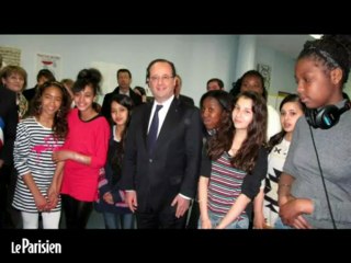 Download Video: Les collégiens des Mureaux chantent pour François Hollande