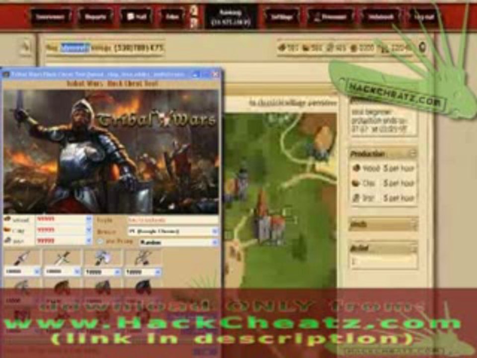 Tribal Wars -Hack- -Pirater- FREE Download May - June 2013 Update