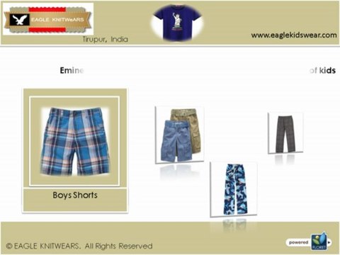 Eagle Knitwear, Children Wear Supplier and Manufacturer, Tirupur, India