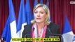 Lapsus: Marine Le Pen bute sur la 