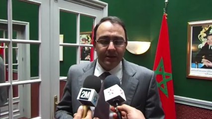 M. Karim Ghellab... reçoit une délégation du Sénat français sous la présidence de M. Christian Cambon