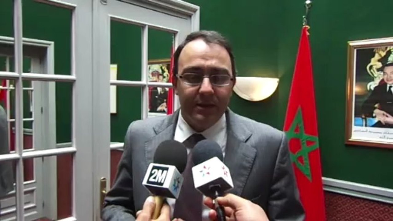M. Karim Ghellab... reçoit une délégation du Sénat français sous la présidence de M. Christian Cambon