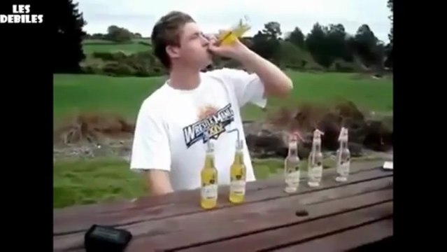 Boire 6 bières en moins de 6 minutes