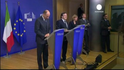 Il neopremier italiano Letta da Barroso: "E ora la crescita"