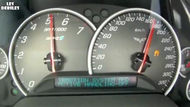 Corvette ZR1 0-330 kmh - Video