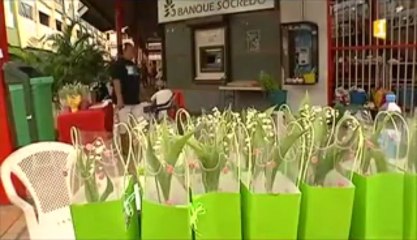 Le 1er Mai en Polynesie : le muguet aussi