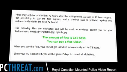 Remove Royal Canadian Mounted Police