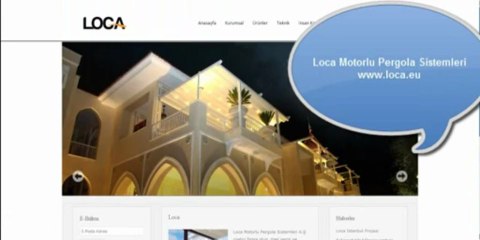 Loca Motorlu Pergola Sistemleri