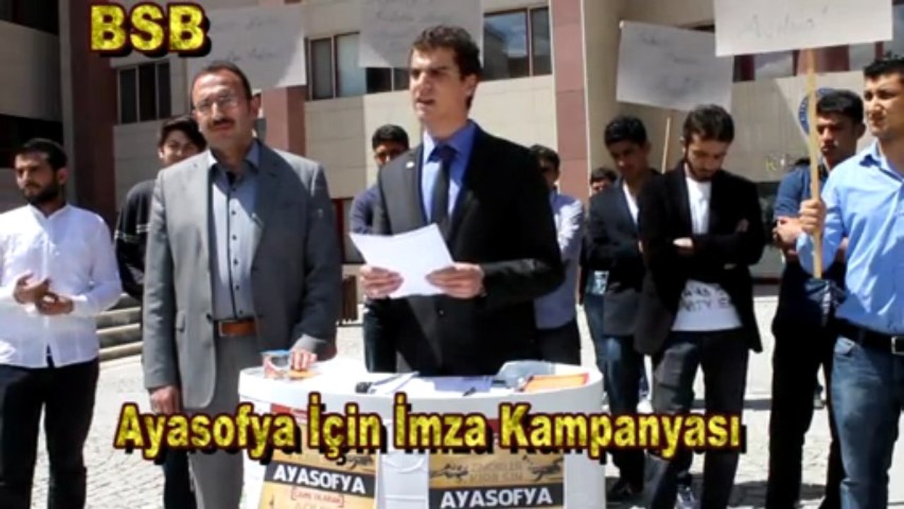 Ayasofya İçin İmza Kampanyası