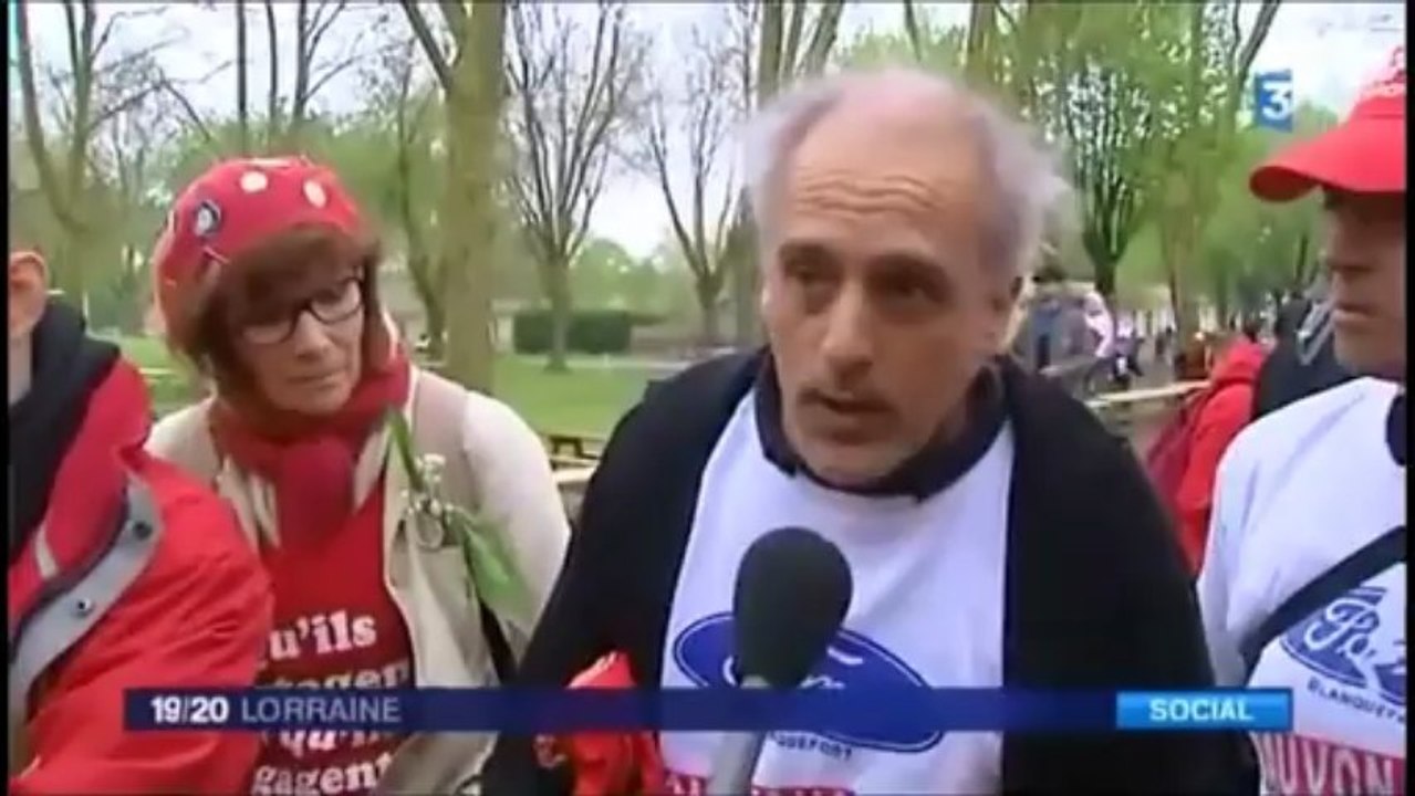 Philippe Poutou au Festival des Entreprises en lutte à Florange