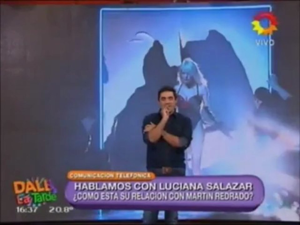 Luli Salazar no quiso hacer una escena teatral "hot" por pedido de Martín Redrado