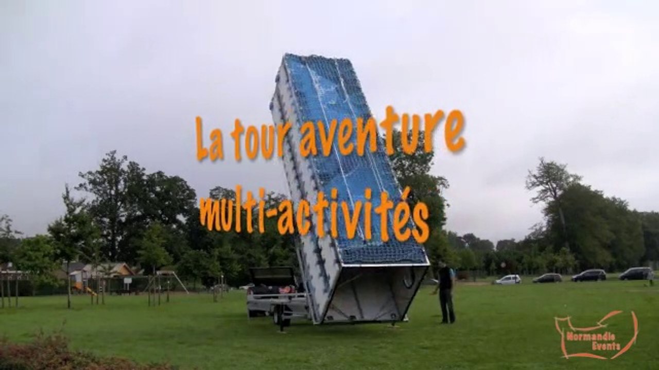 Location de murs escalade mobiles sur Rouen Le Havre Caen Dieppe Evreux - Tour Aventure