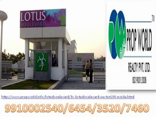 Tải video: Lotus Boulevard Noida 3c Lotus Boulevard Noida 9910006454 Lotus Boulevard Sector 100 Noida Ready To Move Flats Noida