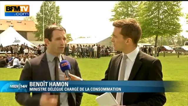 Chantier de l'Atlantique: pour Hamon, la priorité, c'est l'emploi - 04/05