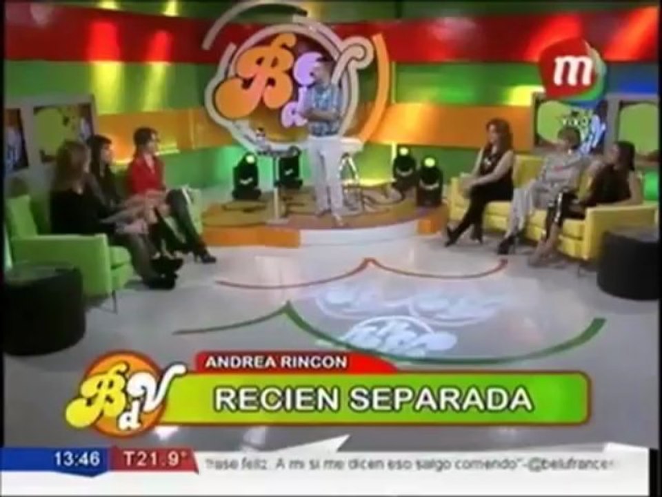 TeleFama.com.ar Andrea Rincón explica el por qúe se separó de Ale Sergi