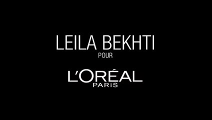Leïla Bekhti présente Casting Crème Gloss de L'Oréal Paris