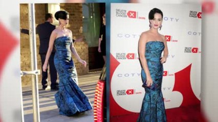 'Devil' Katy Perry Looks Heavenly in Blue at Charity Bash
