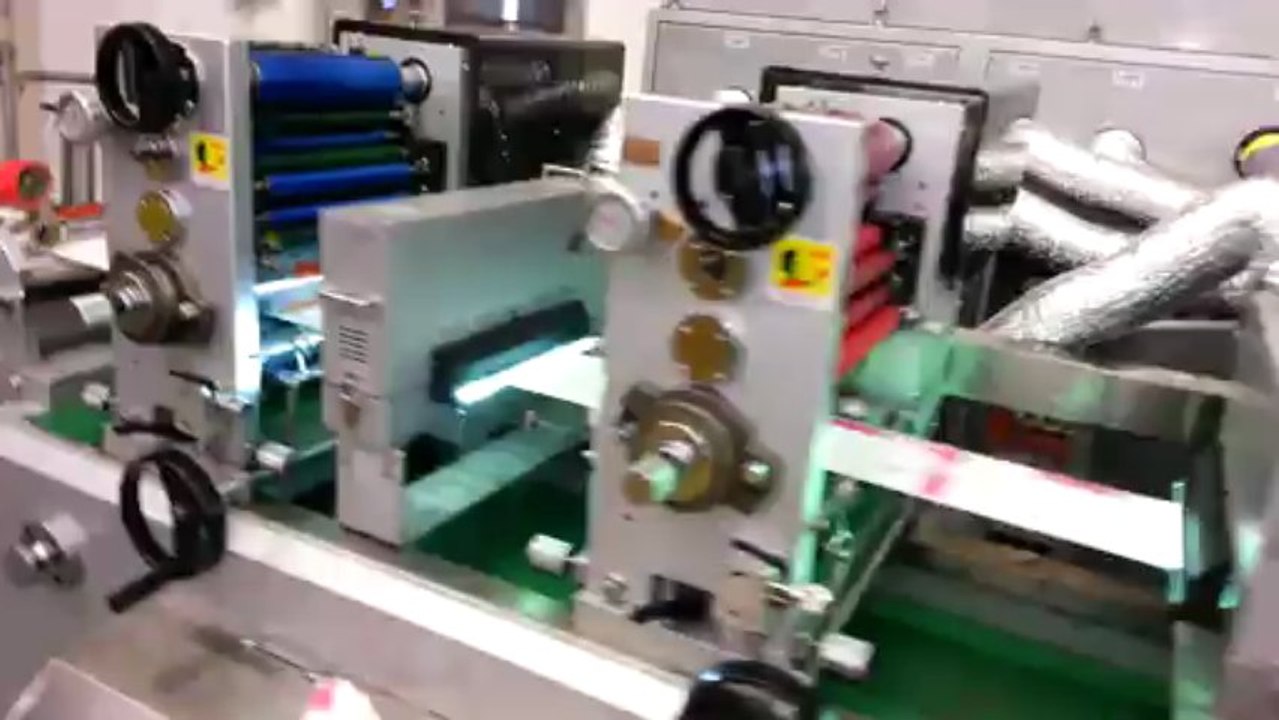 AGENA 280 label printing machine for top class  self adhesive labels